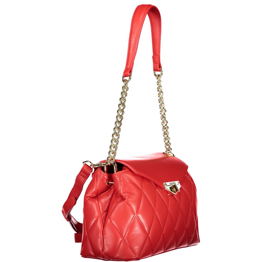 Mario Valentino Red Polyethylene Handbag
