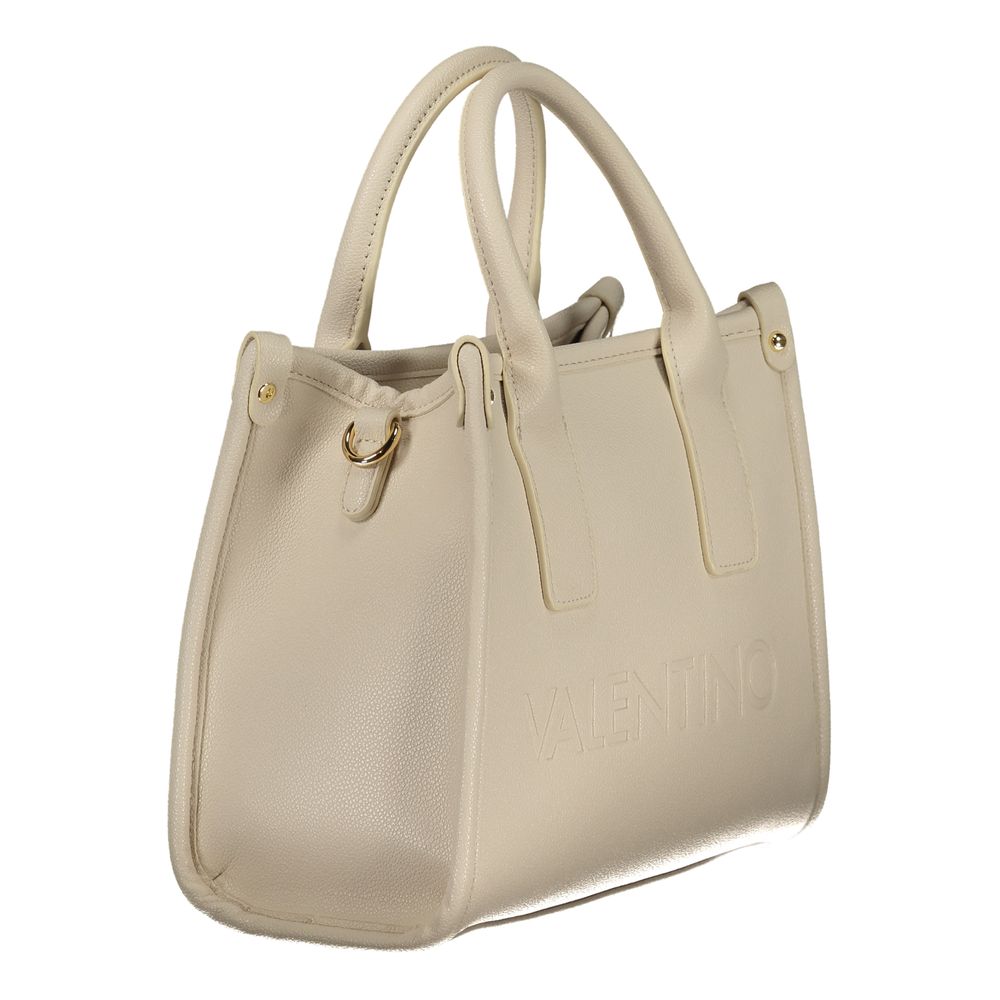 Mario Valentino Beige Polyethylene Handbag