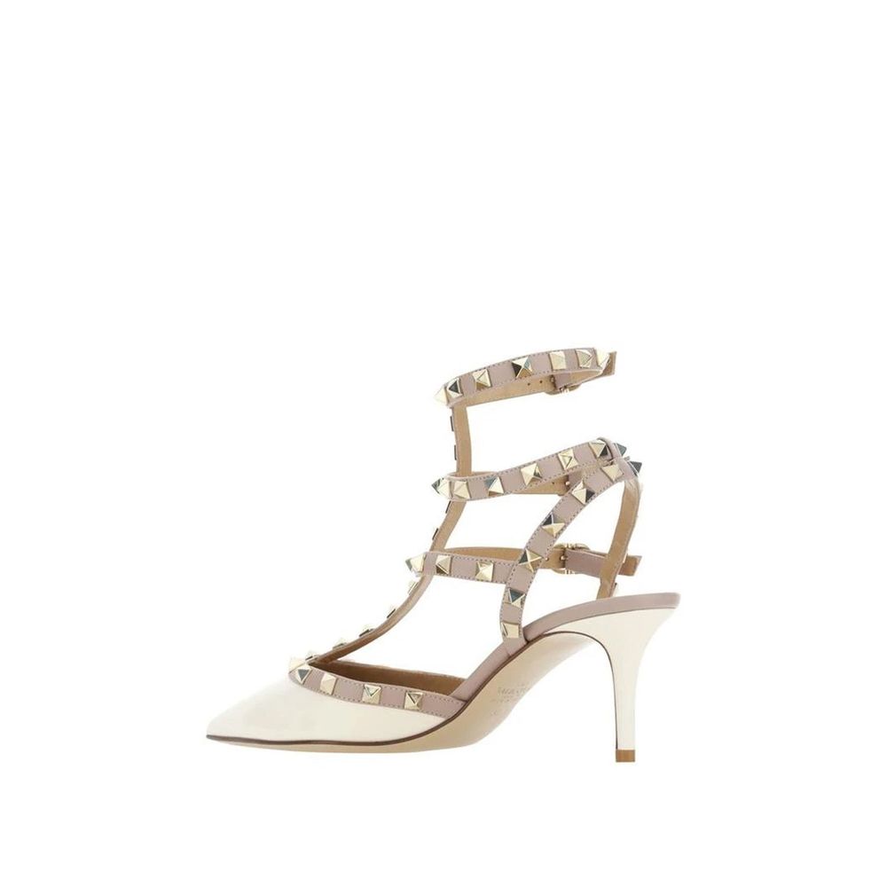 Valentino Garavani Bicolor Leather Platform Pumps