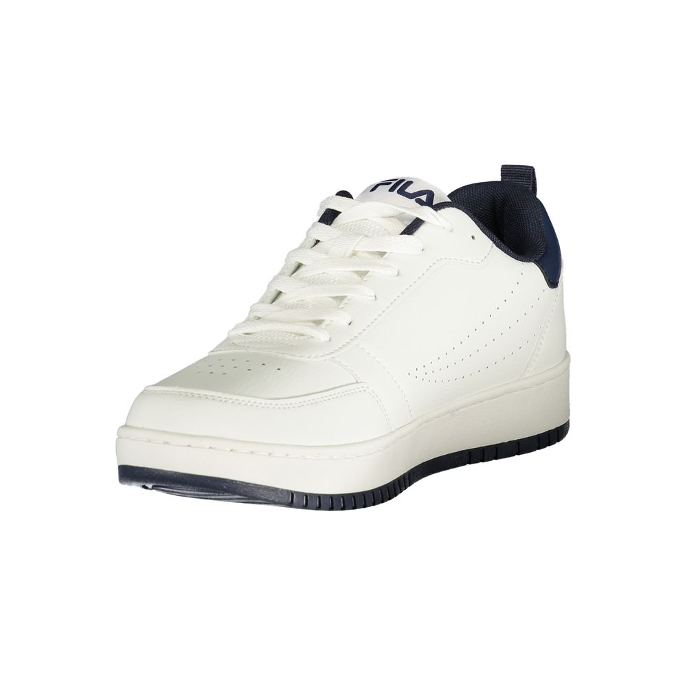 Fila White Polyester Sneaker