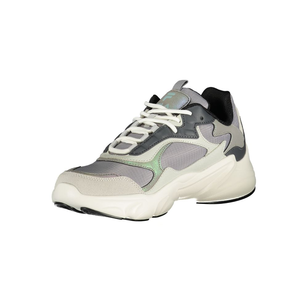 Fila Gray Polyester Sneaker