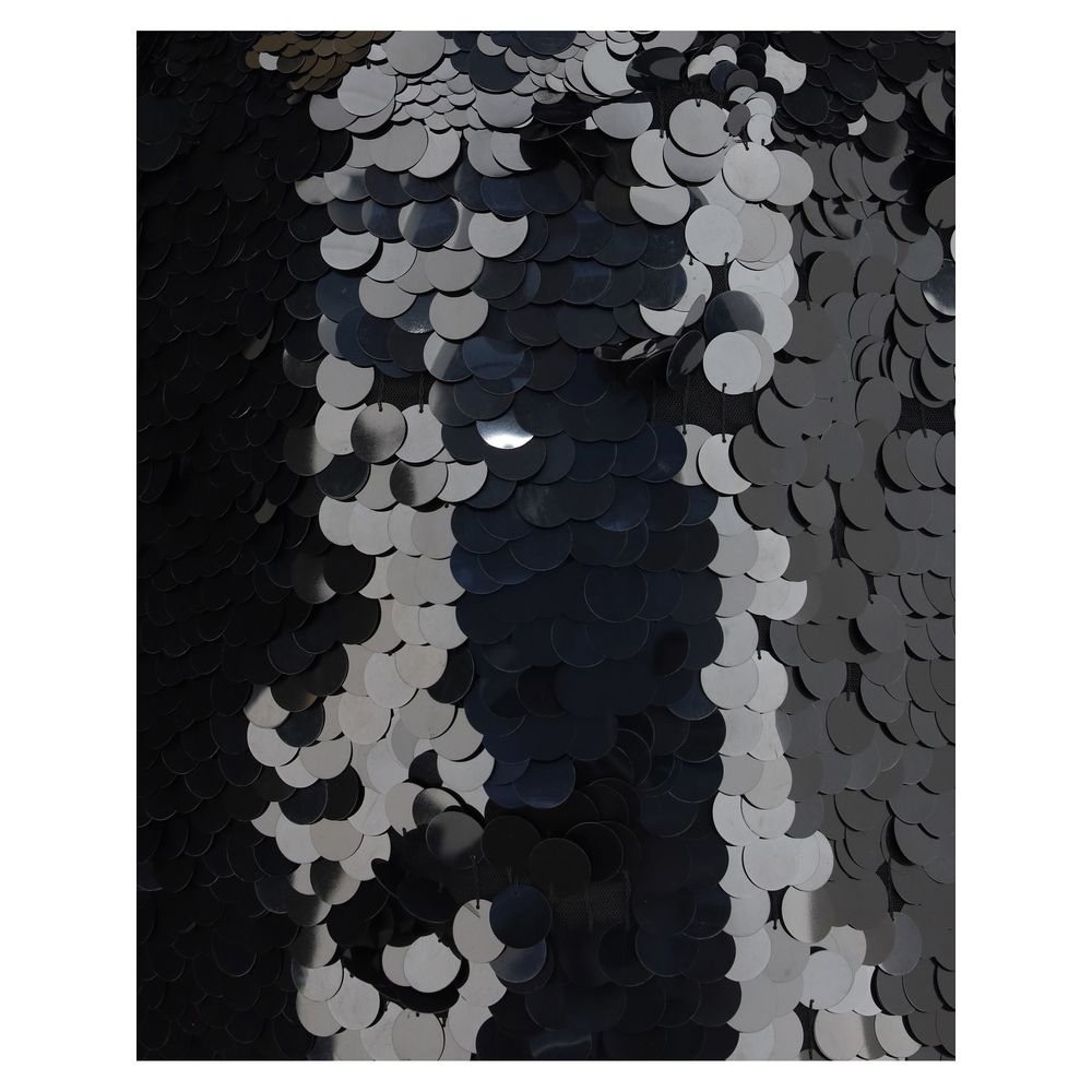 Max Mara Cocktailkleid aus schwarzem Polyester