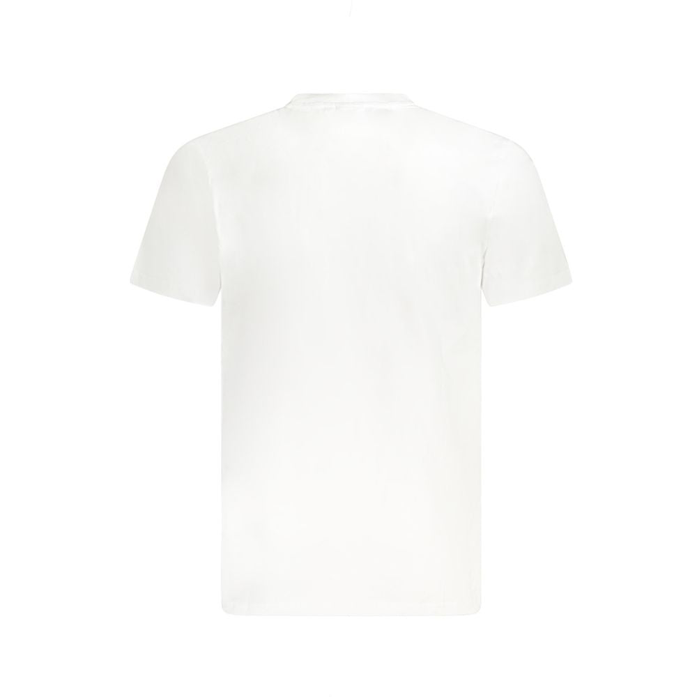 Marina Militare White Cotton T-Shirt
