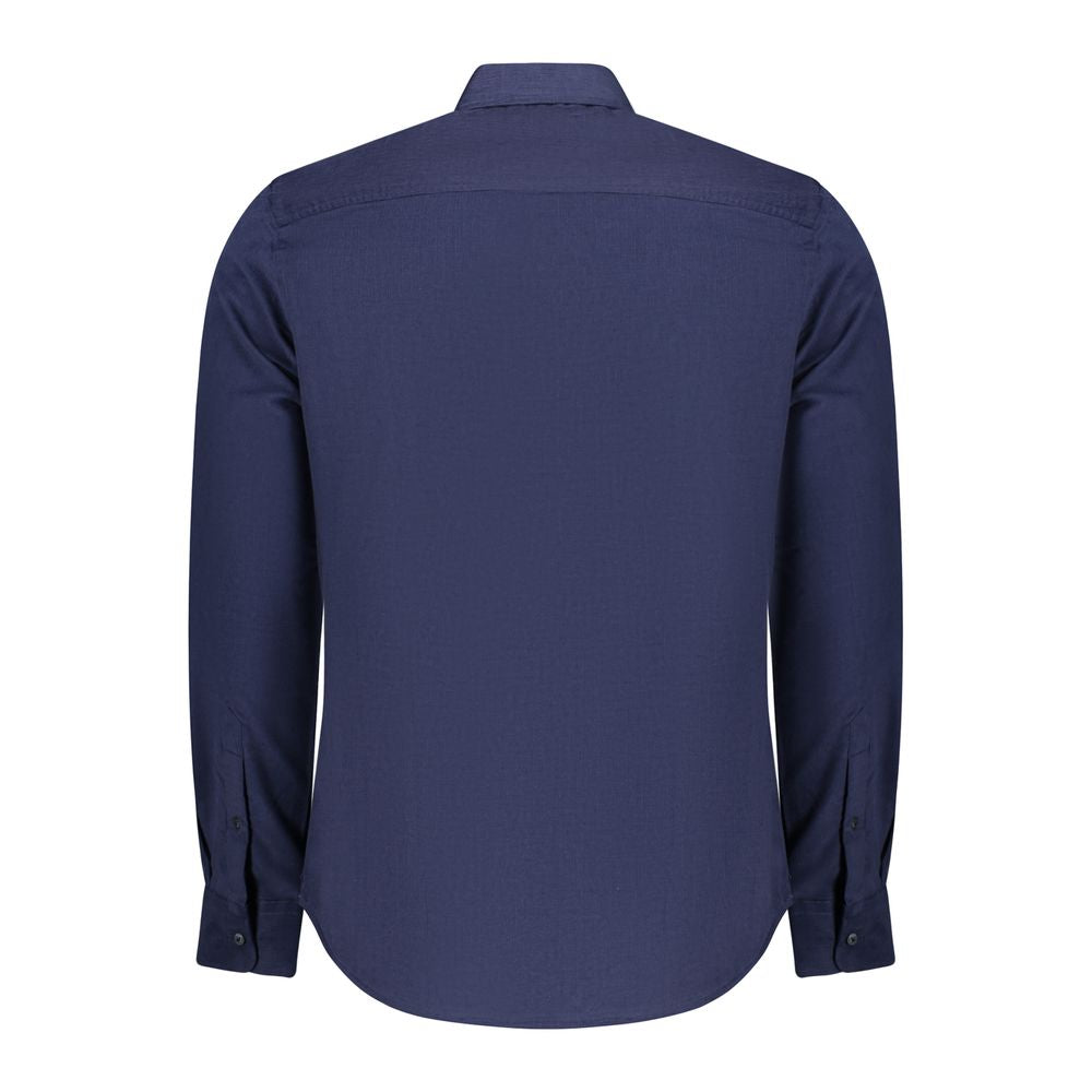 North Sails Blue Cotton Men's Shirt
