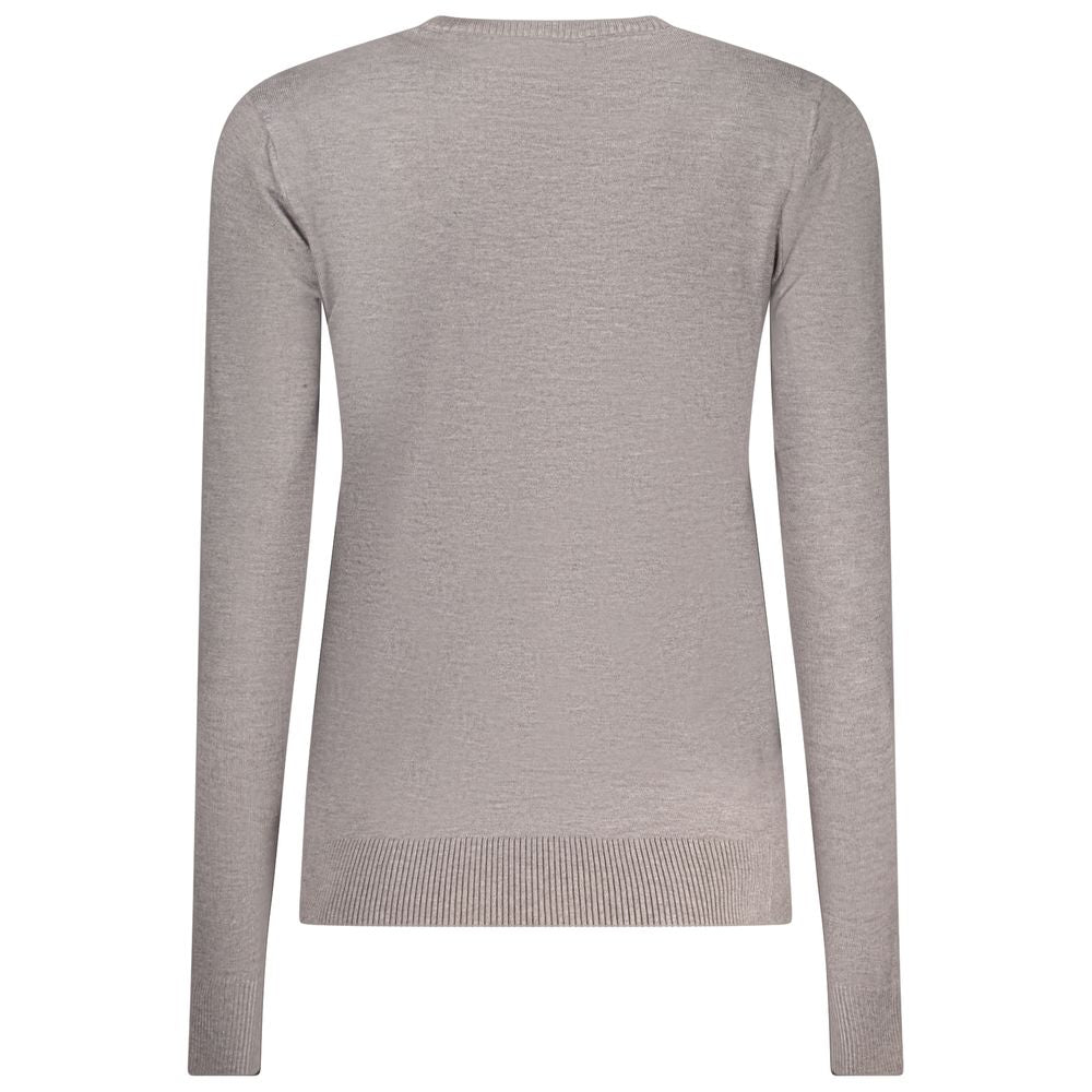 Norway 1963 Grigio Viscosa Donna Maglia