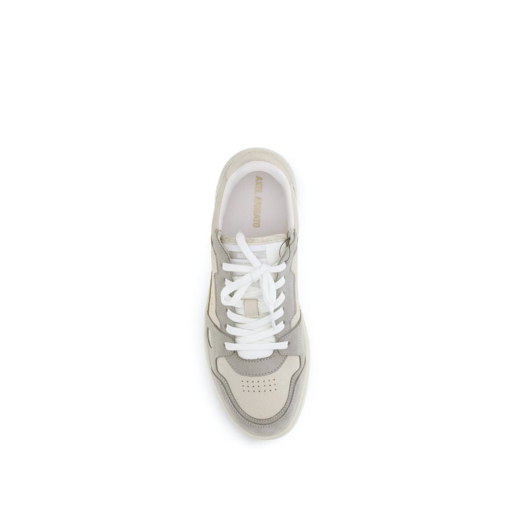 Axel Arigato Gray Calf Leather Bos Taurus Athletic Sneakers