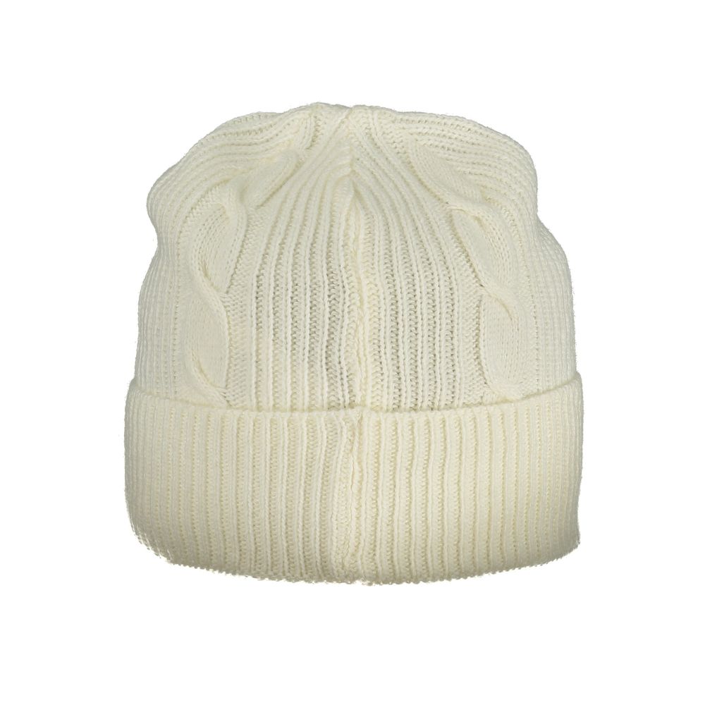 North Sails White Wool Beanie