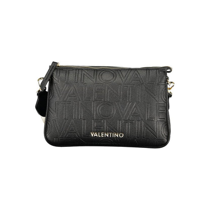 Mario Valentino Black Polyurethane Women Handbag