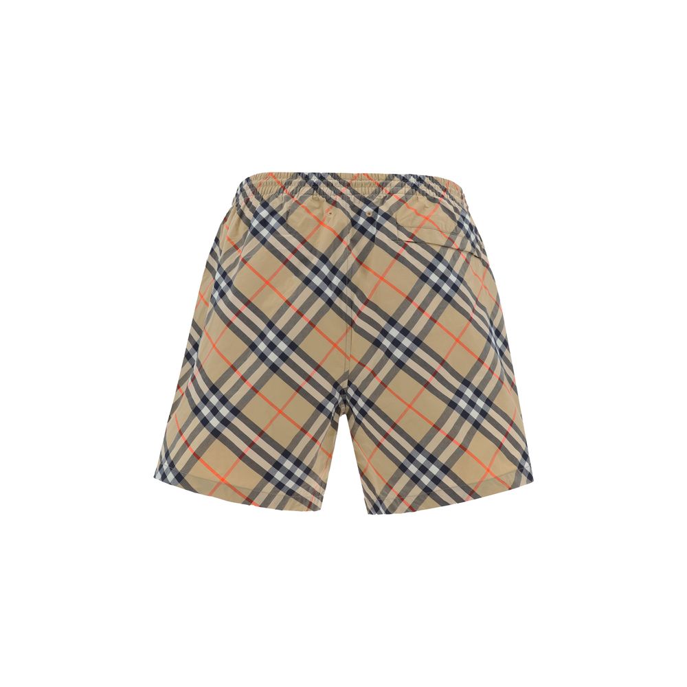 Burberry Brown Polyester Shorts