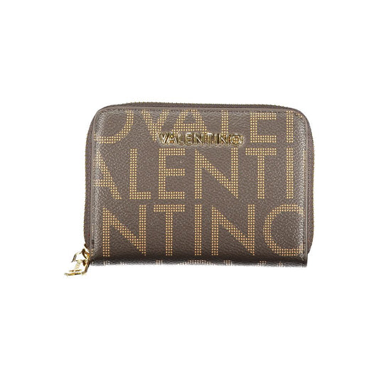 Mario Valentino Marrone Polyurethane Women Wallet