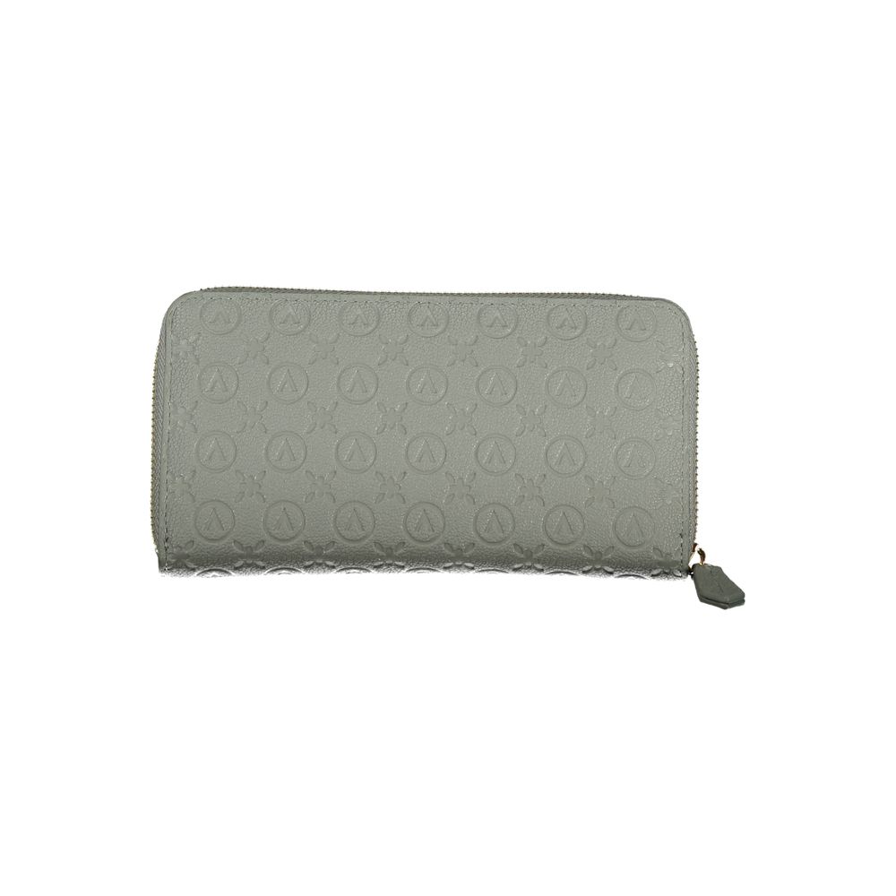 Mario Valentino Grigio Polyurethane Women Wallet