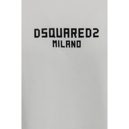 Dsquared² White Cotton T-Shirt