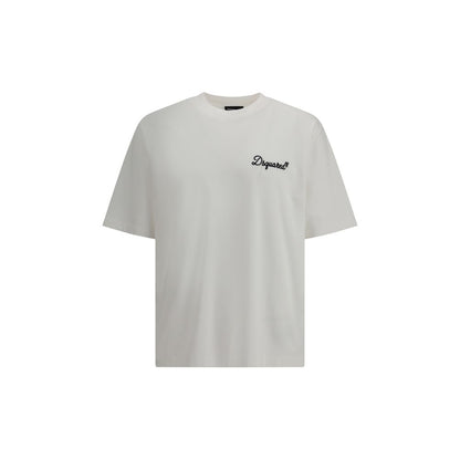 Dsquared² White Cotton T-Shirt