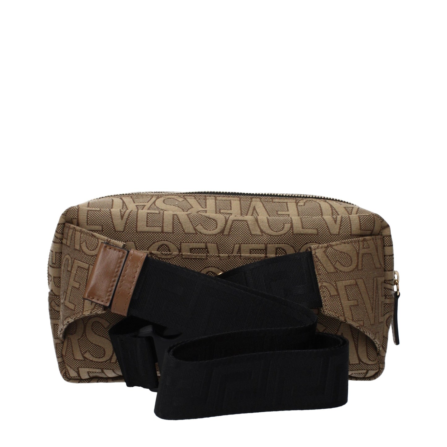 Versace Beige Fabric Backpack