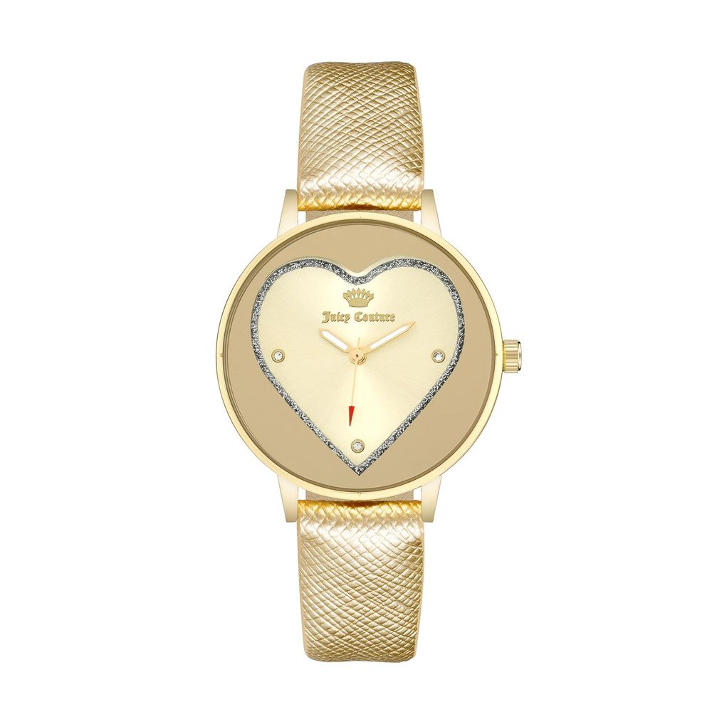 Juicy Couture Gold Plastic Dress Watch