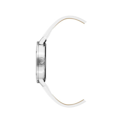 Juicy Couture White Plastic Dress Watch