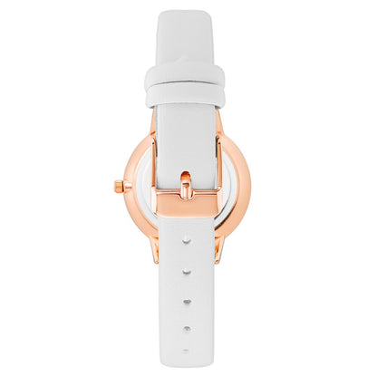 Juicy Couture White Plastic Dress Watch