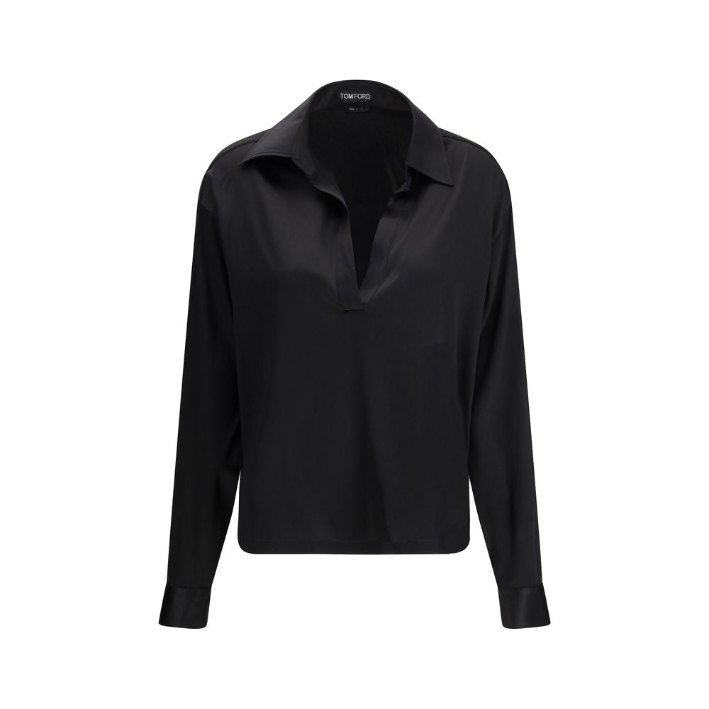 Tom Ford Black Silk Shirt