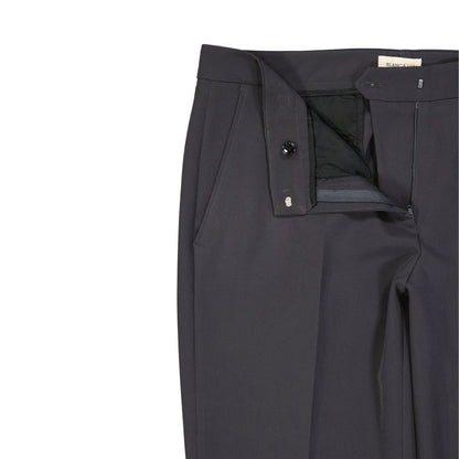 BLANCA VITA Gray Elastane Cropped Pants