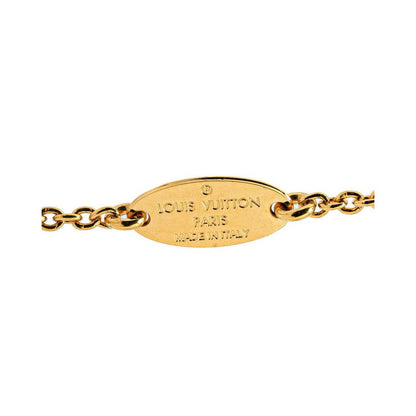 Louis Vuitton Gold Metal Necklace
