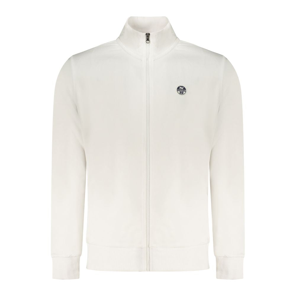 North Sails White Cotton Sweatshirt