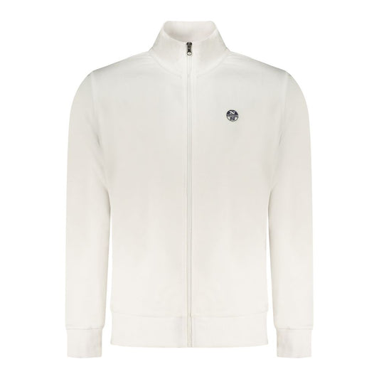 North Sails White Cotton Sweatshirt