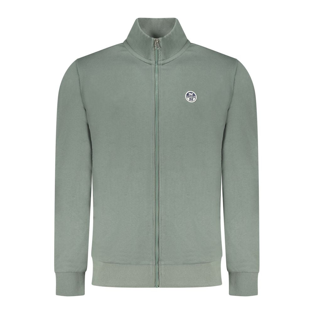 North Sails Green Cotton Sweatshirt