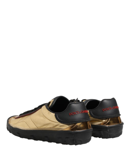 Dolce & Gabbana Multicolor Old Runner Lace Up Sneakers Shoes