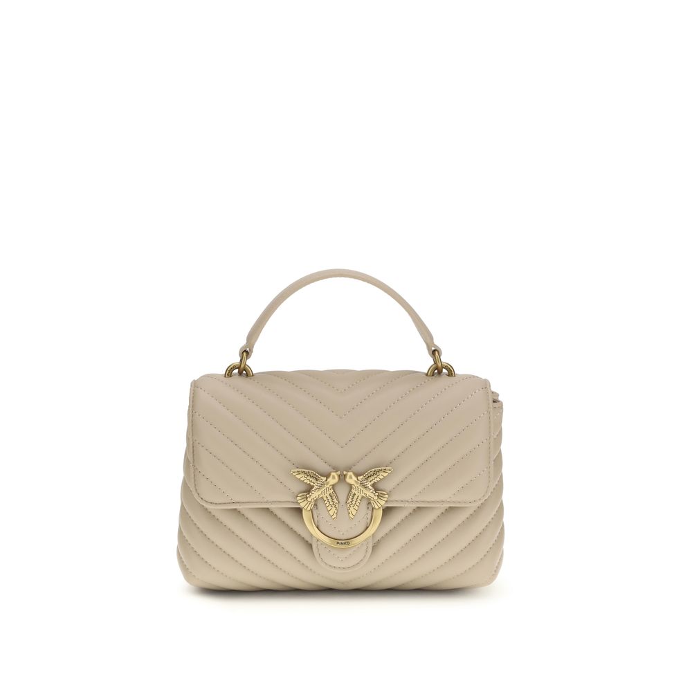 PINKO Beige Calf Leather Bos Taurus Wallet