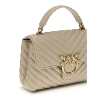 PINKO Beige Calf Leather Bos Taurus Wallet