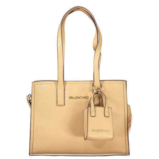 Mario Valentino Beige Polyethylene Handbag
