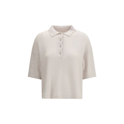 Allude Cream Cashmere Sweatshirt