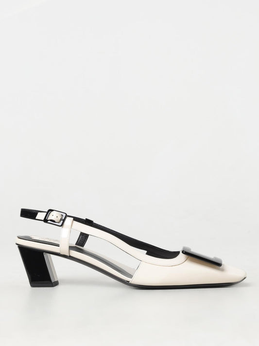Roger Vivier Black Leather Pumps