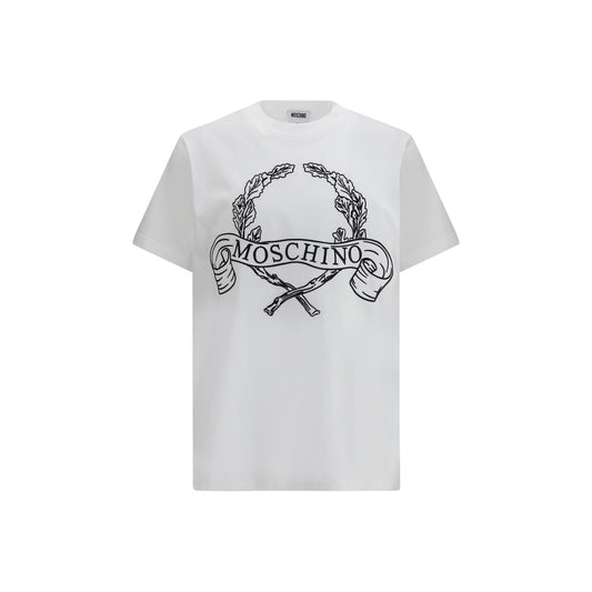 Moschino White Cotton T-Shirt