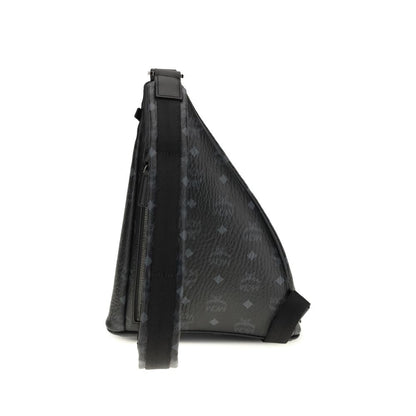 MCM Black Fabric Shoulder Bag