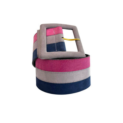Borbonese Multicolor Genuine Leather Women Belt