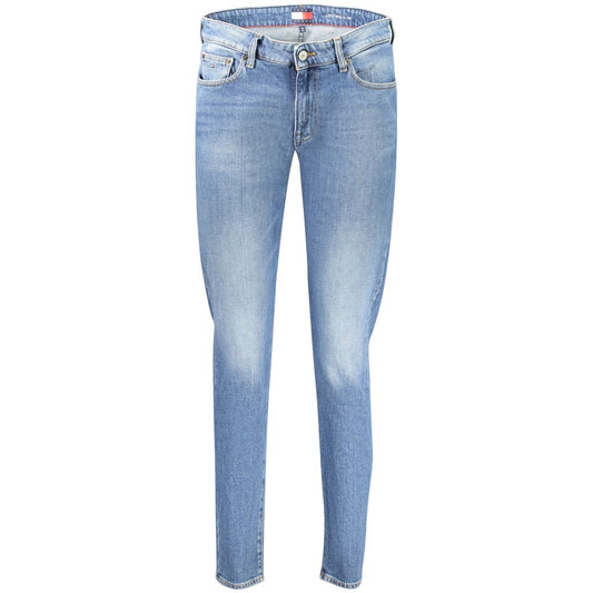 Tommy Hilfiger Blue Cotton Women's Slim Jeans
