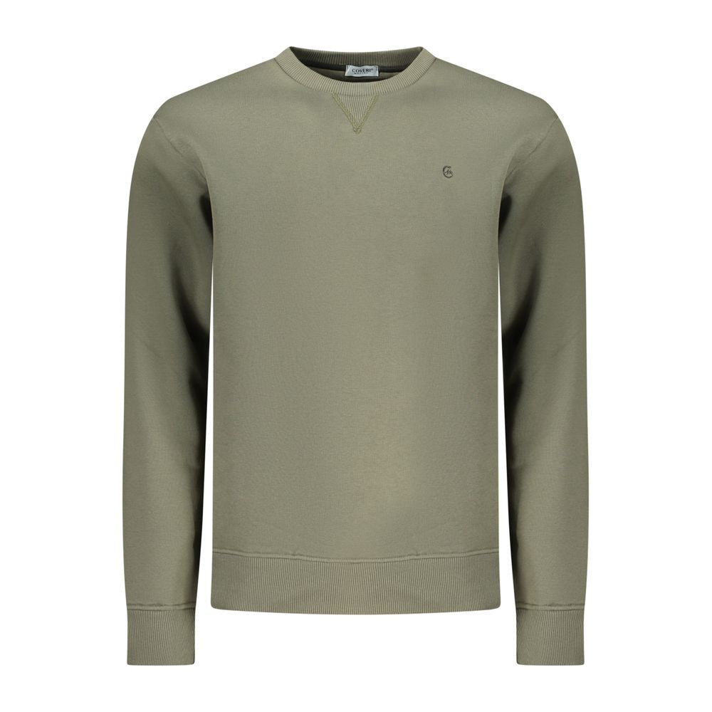 Coveri Moving Verde Cotton Men's Sweatshirt