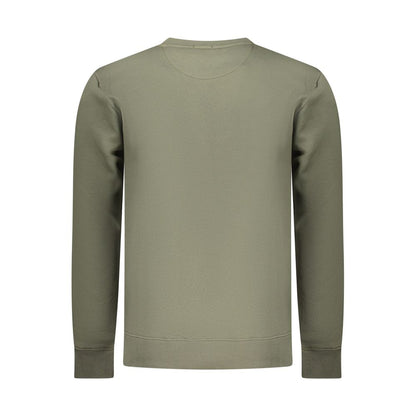 Coveri Moving Verde Cotton Men's Sweatshirt