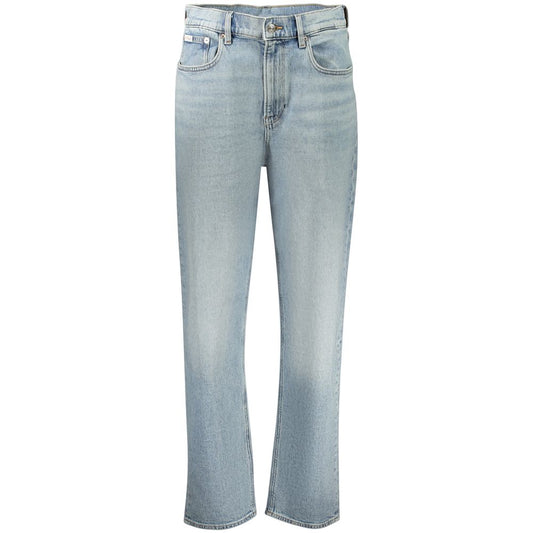 Calvin Klein Azzurro Cotton Women's Jean