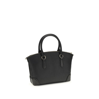 Michael Kors Black Calf Leather Bos Taurus Shoulder Bag