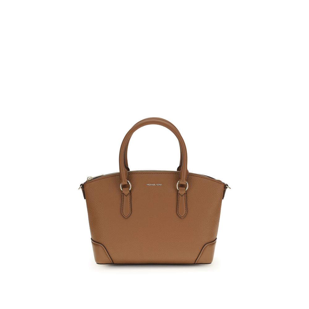 Michael Kors Brown Calf Leather Bos Taurus Shoulder Bag
