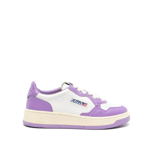Autry Multicolor Leather Low Top Sneakers