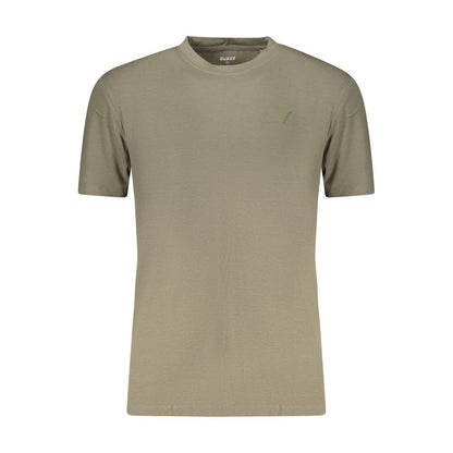 Guess Jeans Verde Cotton Modal Men T-Shirt
