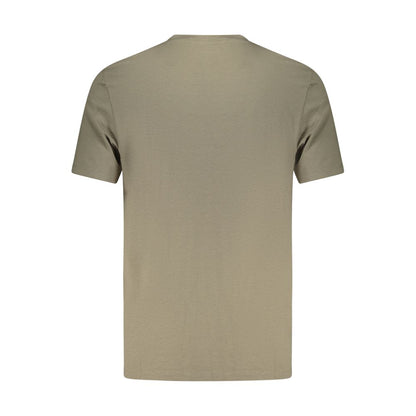 Guess Jeans Verde Cotton Modal Men T-Shirt