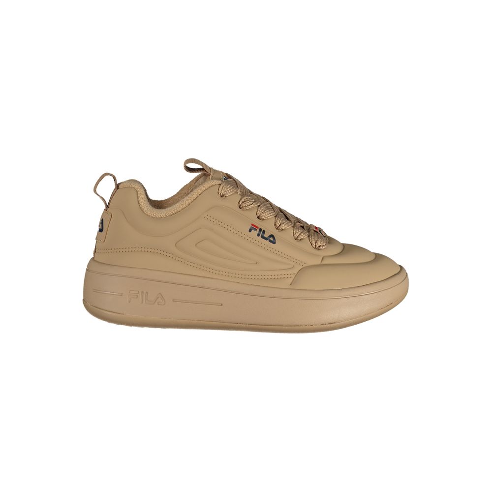 Fila Brown Polyester Athletic Sneakers