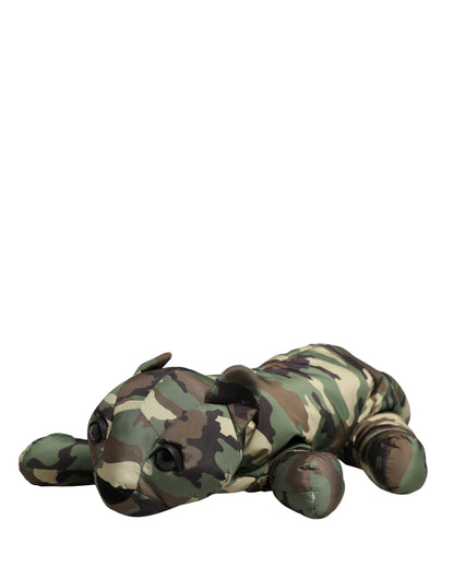 Dolce & Gabbana Multicolor Camouflage Animal Silhouette Waist Borse Bag