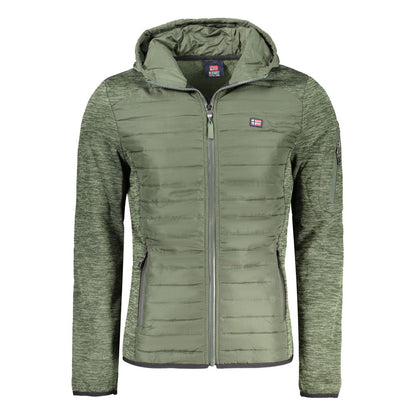 Norway 1963 Verde Poliestere Uomo Giacca