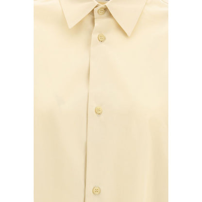 Darkpark Beige Cotton Dress Shirt