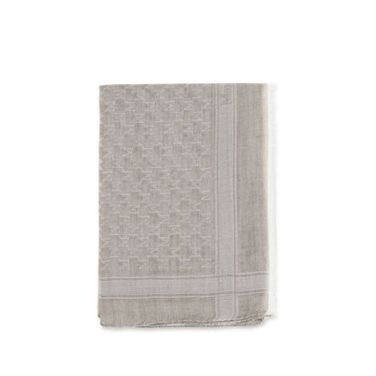Max Mara Beige Wool Scarf